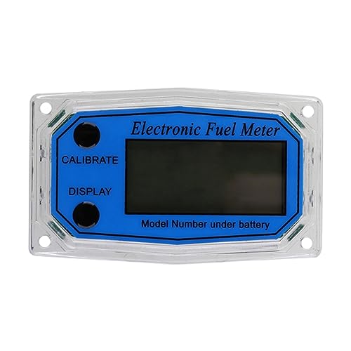 Durchflussmesser, Digital for Turbine Flow Meter Digitale LCD Display Öl Kraftstoff Durchflussmesser Messen Sterben Sel Kerosin Meter Drop Verschiffen