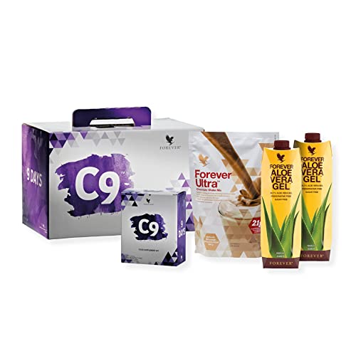 Forever Living Products C9 Chocolate, Gewichtsmanagement, Paket, Reinigungsprogramm, Körperreinigung, Wohlbefinden, gesünderer Lebensstil, Schoko-Geschmack