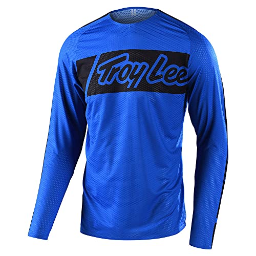 Troy Lee Designs Unisex – Erwachsene Motocross-T, blau, xx Grande