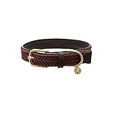 Ken. Gefl. Nylon Hundehalsband bord. S