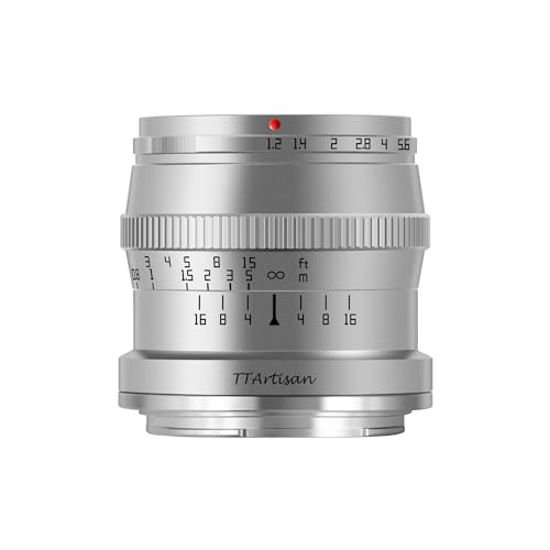 TTArtisan 50mm f1.2 für Leica L Silber/Silver APS-C