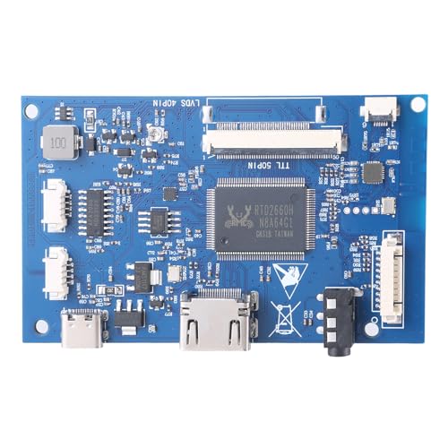 AT070TN90/92/94 Treiberplatine LCD-Bildschirm-Controller-Modulplatte 50-polig, 1-Kanal-Displaymodul-Montage