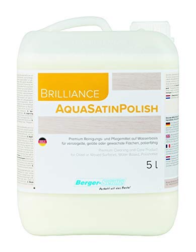 Berger-Seidle Reinigungs- und Pflegemittel für geölte und geölte/gewachste Holzfußböden (5 Liter)