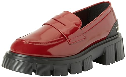 Love Moschino Damen Ja10045g0hib0550 Fahrer-Slipper, Bordeaux, 37 EU