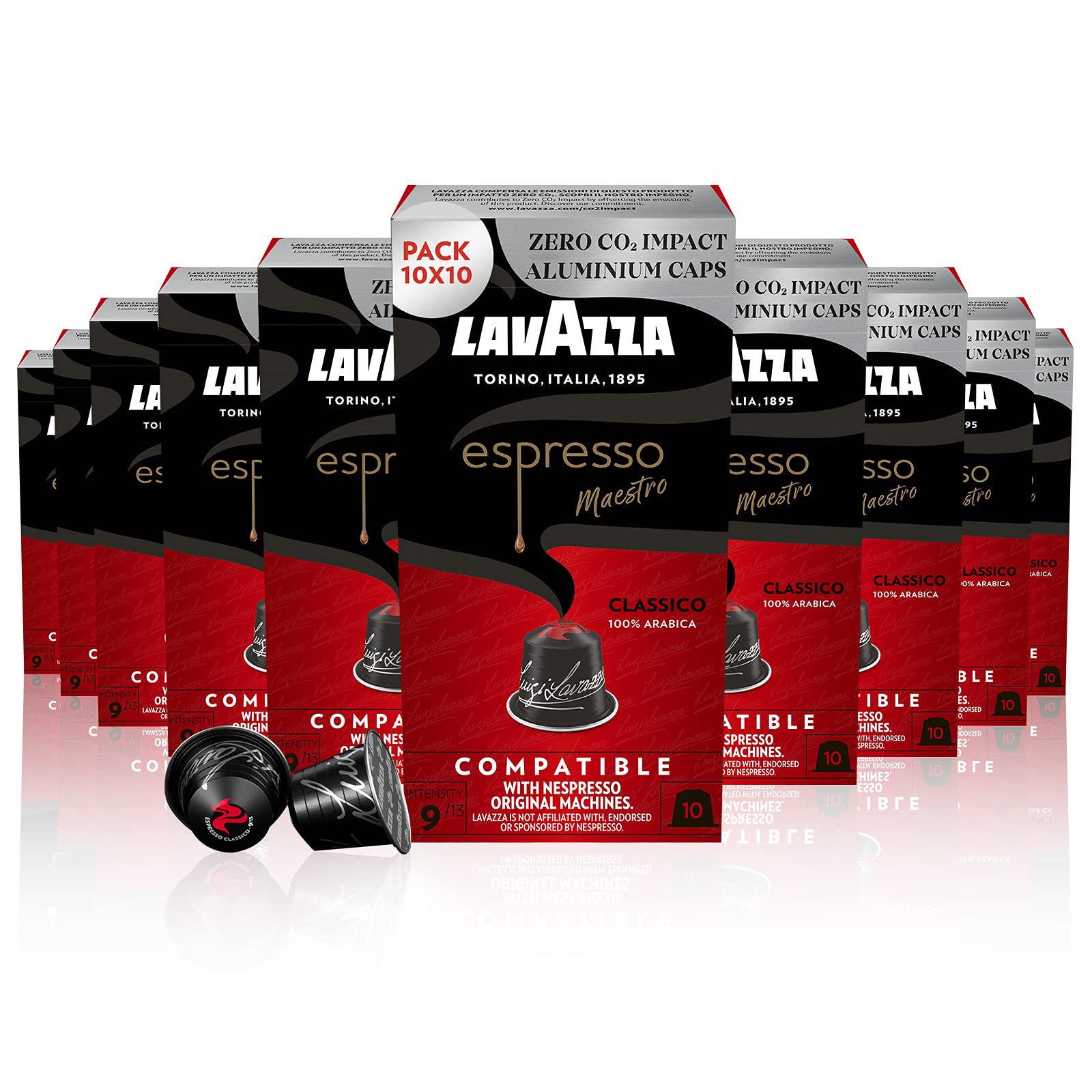 Lavazza Espresso Maestro Classico 10 x 10 Kapseln, medium_roast