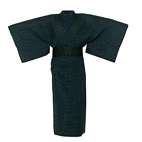 Fancy Pumpkin Yukata Kimono Kimono von Jinbei für Herren Japanische Robe-Pyjamas (A6 / Größe M)