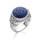 Thomas Sabo Herren-Ringe 925_Sterling_Silber mit '- Ringgröße 54 TR2204-534-1-54