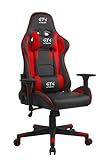 GAMMEC GT4 Gaming-Sessel, Rot-Schwarz