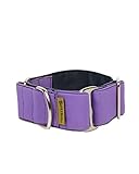 ThePetLover Martingale Hundehalsband, L, Mehrfarbig und lila