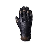 Knox Damen Wave Motorradhandschuhe, Black Brown, M