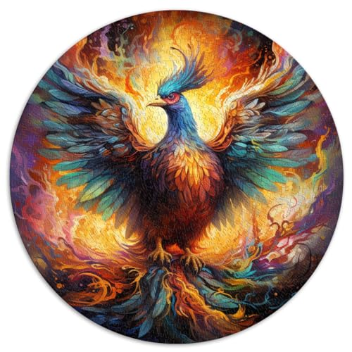 Puzzle für Phoenix, 1000 Teile, Puzzle für Erwachsene, 26,5 x 26,5 Zoll, Denksportaufgabe, Spielzeug, Puzzle, Lernspiele, Stressabbau-Puzzle