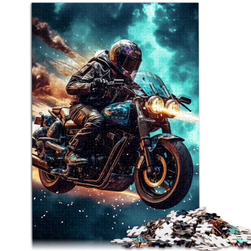 Puzzles, Geschenke, Spielzeuge, Galaxien, Motorräder, Puzzle 1000 Teile für Erwachsene, Holzpuzzle ganze Familie und dieses 1000-teilige (50 x 75 cm)