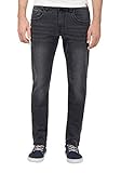 Timezone Herren Regular GerritTZ Slim Jeans, Grau (Anthra Shadow wash 8650), 32W / 34L