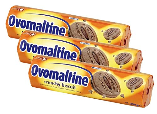 Ovomaltine Crunchy Biscuit, 3er Pack (3x250 g)