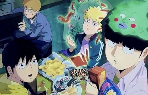 HfmQuisutron Jigsaw Puzzle 1000 Teile Anime Reigen Arataka Poster Holz Buntes Geschicklichkeitsspiel Für Die Ganze Familie Erwachsene Yw274Az