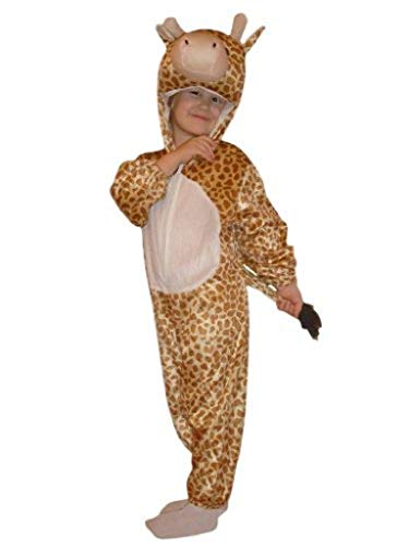 Giraffen-Kostüm, J24 Gr. 104-110, für Kinder, Giraffen-Kostüme Giraffe für Fasching Karneval, Klein-Kinder Karnevalskostüme, Kinder-Faschingskostüme, Geburtstags-Geschenk Weihnachts-Geschenk