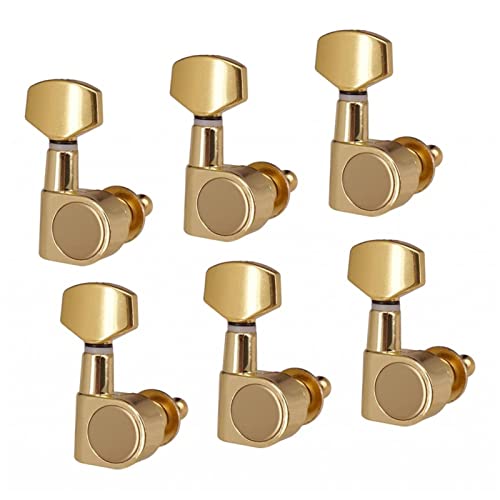 ALFAAL 6pieces 6R Gitarre String Tuning Pegs Tuner Machine Köpfe Knöpfe Tuning Keys Für Akustik Oder E-Gitarre