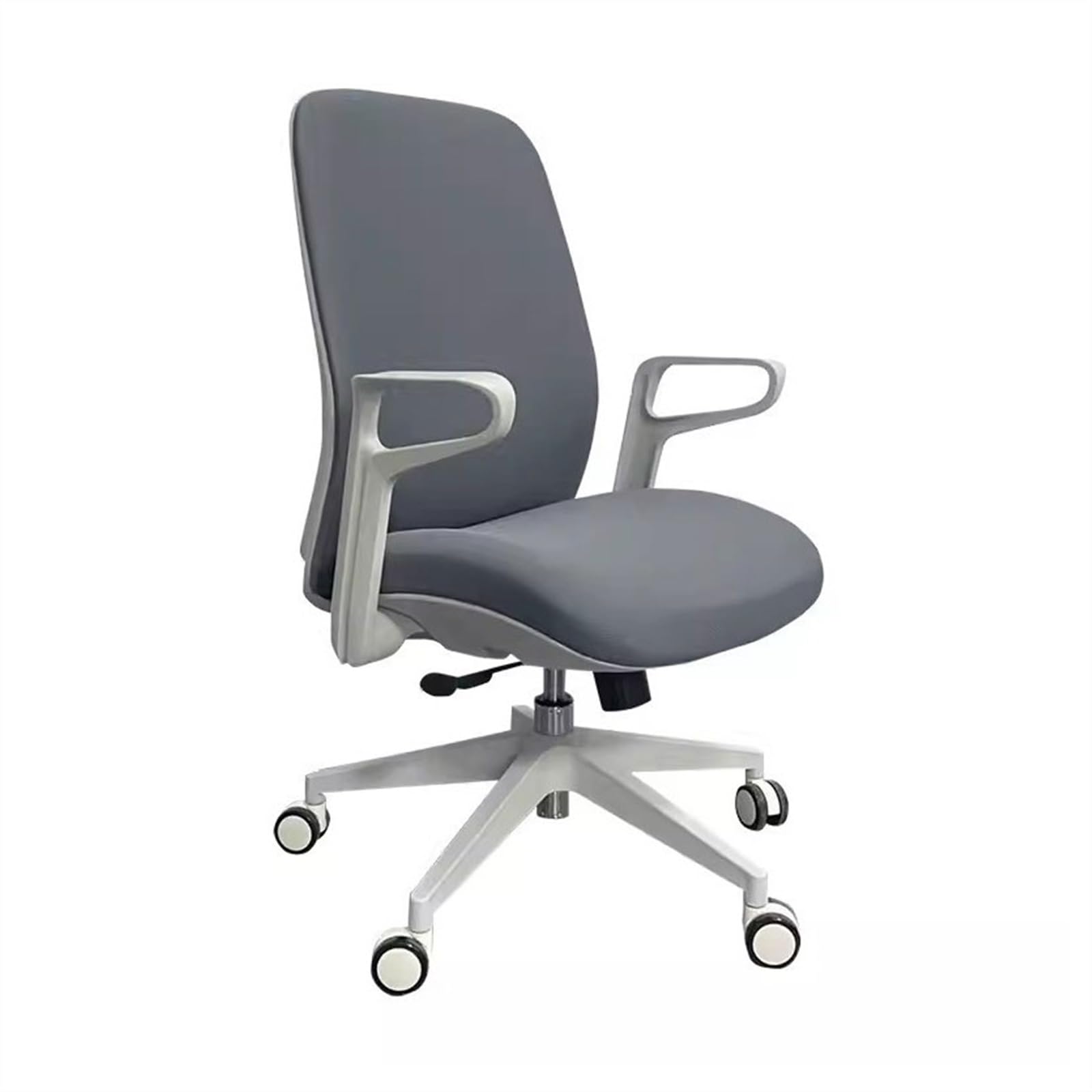 Zhaoj24-05 Bürostuhl Ergonomischer Büromöbel, unterstützendes Personal, Bürostuhl, Computerstuhl, Haushaltsdrehstuhl, sitzender, nicht müder Lendenwirbelschutz Schreibtischstuhl(Dark Gray)