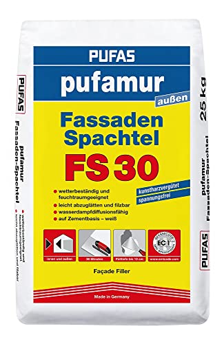 Pufas Pufamur Fassadenspachtel FS 30 25,000 KG