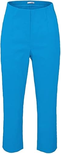 Stehmann, INA-530, stretchige Caprihose - weitere Farben Größe 46, Farbe Diva Blue