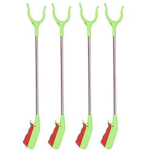 Uikdjgu 4X Clamp Abfall Sammler MüLl Klaue MüLl Ende Werkzeug Garten 60 cm