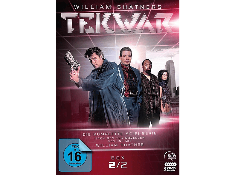 TEKWAR-BOX 2/2 - SPIELFILM QUADROLOGIE KOMPLETT DVD