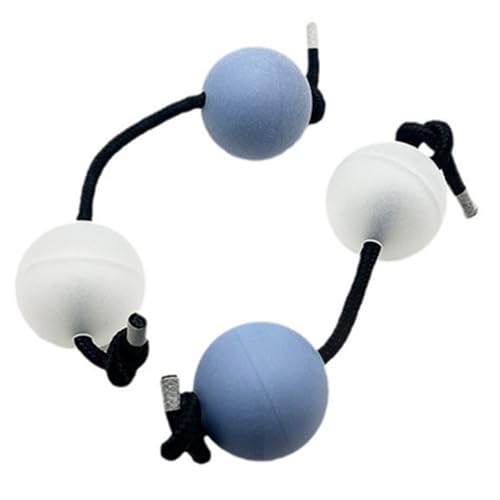 Aslatuas Rhythmischer Musik Eier Shaker Rasseln Doppelter Asalato Fingerspitzen Trommelball Afrikanischer Shaker Rasseln Set