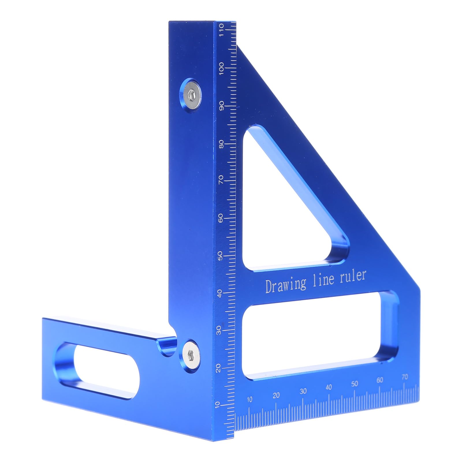 Multi-Winkel-Messlineal, 45/90 Grad, Aluminiumlegierung, Holzbearbeitung, quadratisch, Gehrungen, Dreieckslineal, Holzbearbeitung