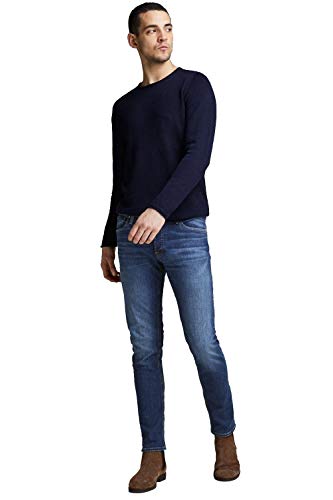 Jack & Jones NOS Herren Slim Jeans JJIGLENN JJORIGINAL AM 814 NOOS, Blau (Blue Denim), W36/L32 (Herstellergröße: 36)