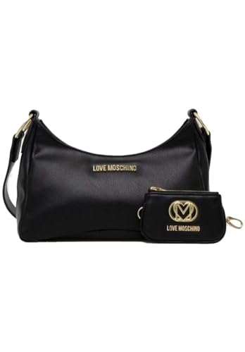 Love Moschino Damen Jc4086pp1hln000 Schultertasche, Nero