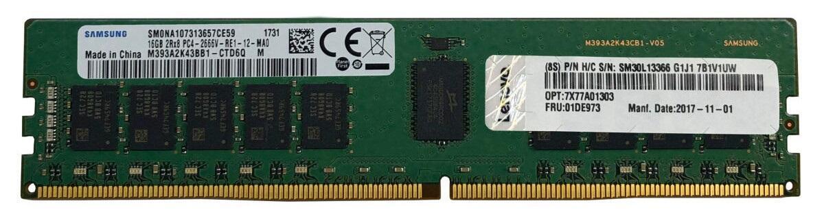 Lenovo ThinkSystem 16GB TruDDR4 3200 MHz ECC UDIMM (4X77A77495)