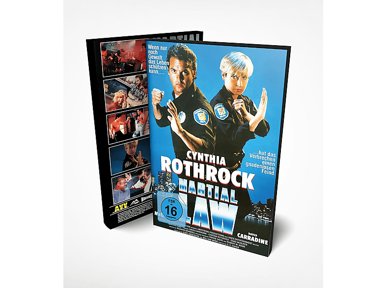 CYNTHIA ROTHROCK: Martial Law Blu-ray