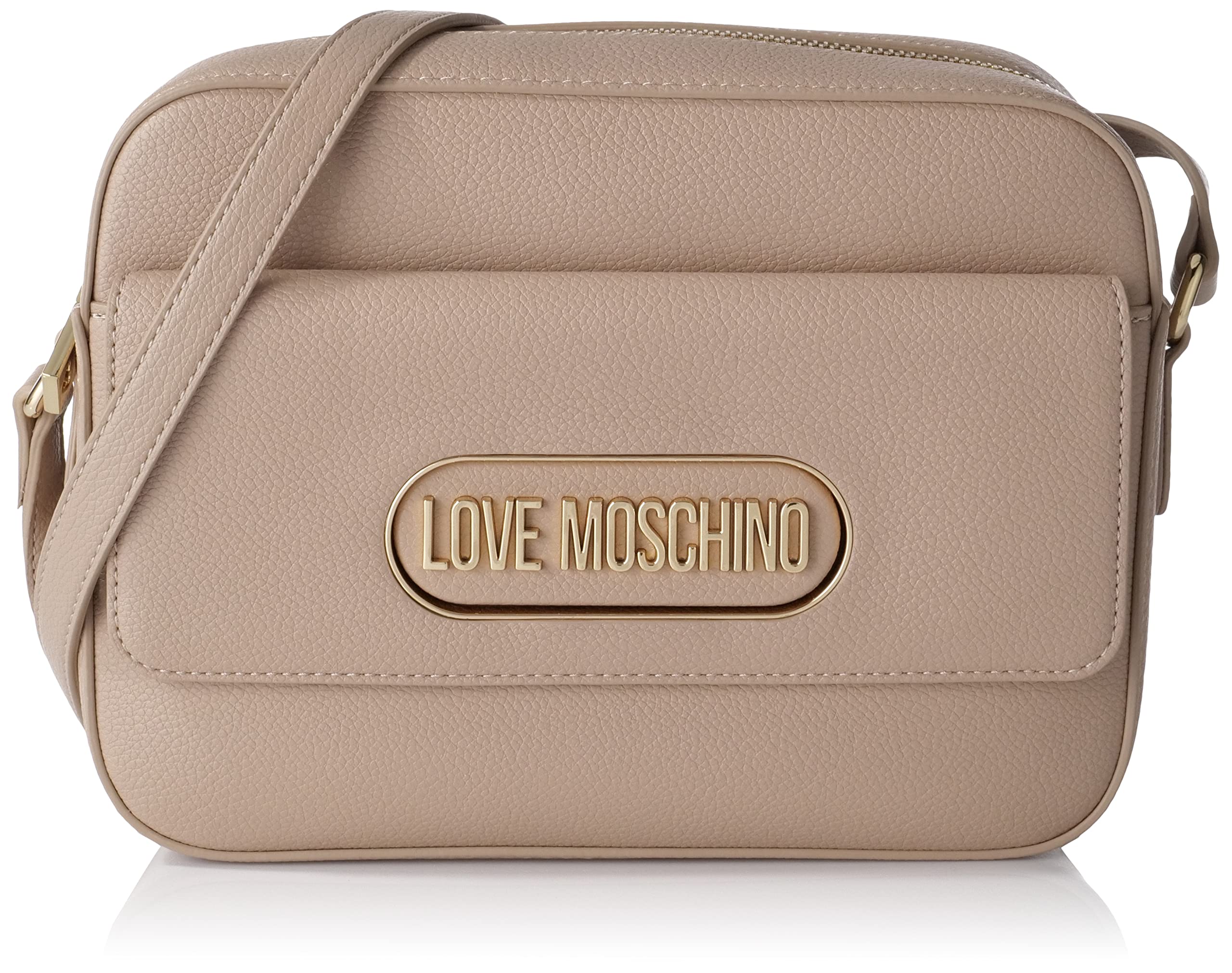 Love Moschino Damen Jc4405pp0fkp0209 Umhängetasche, Taupe, Einheitsgröße