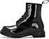 Dr. Martens, Lack-Boot 1460 Mono Lamper in schwarz, Boots für Damen 3