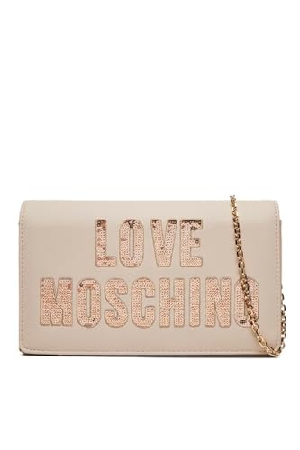 Love Moschino Damen Jc4293pp0ikk111a Schultertasche, Elfenbein