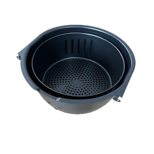 Air Fryer Basket Replacement Basket Food Basket Cooking Accessories Metal Baking Basket Cooking Basket for 3.5QT