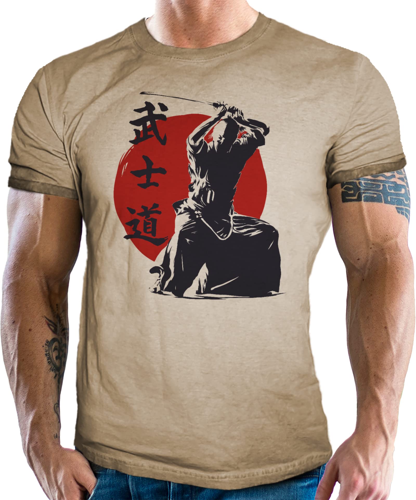 LOBO NEGRO Für Japan Samurai Bushido Kendo Kampfsport Fans