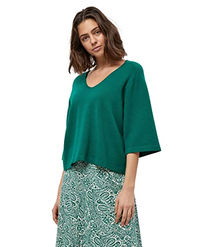 Peppercorn Women's Rosalia 3-4 Sleeve Pullover, Cadmium Green, S