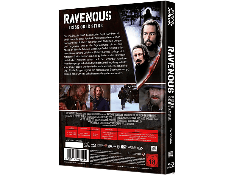 Ravenous: Friss oder stirb Blu-ray