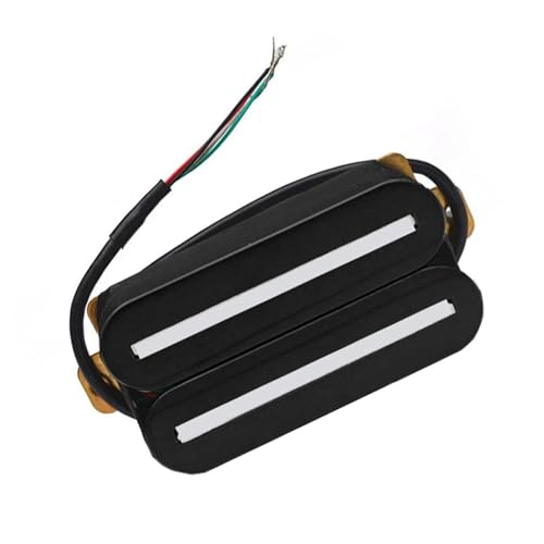 E-Gitarre Humbucker Black-Sliver Pickup Keramik Hot Rail Gitarre Ersatzteile Single-Coil-Tonabnehmer