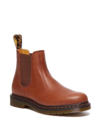 DR. MARTENS Herren Chelsea Boots, Saddle Tan Carrara, 42 EU