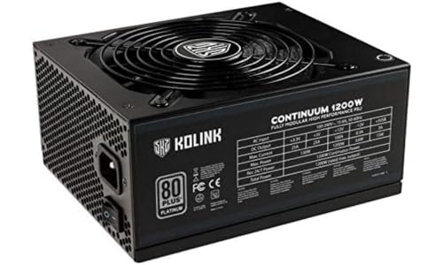 KOLINK Continuum PC-Netzteil V2-80 Plus Platinum - Modular - 1.200 Watt