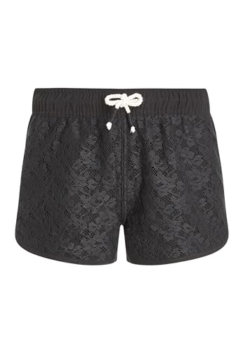 PRTDIAN JR - Beachshorts Badeshorts schwarz Gr. 152 Mädchen Kinder