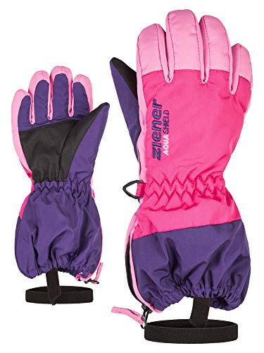 Ziener Baby LEVIO AS(R) MINIS glove Ski-handschuhe/Wintersport | Wasserdicht, Atmungsaktiv, Dark Purple, 98cm