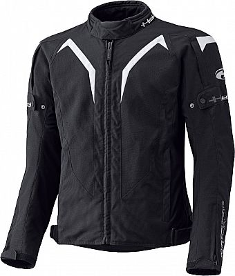 Held Zelda sportliche Motorrad Damenjacke, Farbe schwarz-Weiss, Größe D-XL