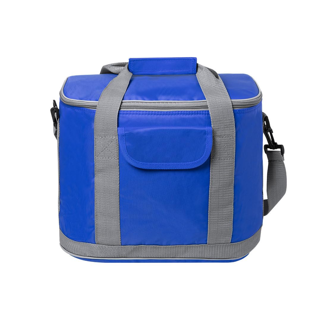 noTrash2003 Grosse Kühltasche Picknicktasche Lunchtasche Thermotasche Isoliertasche PEVA isothermischer Innenraum für Lebensmitteltransport (Blau)