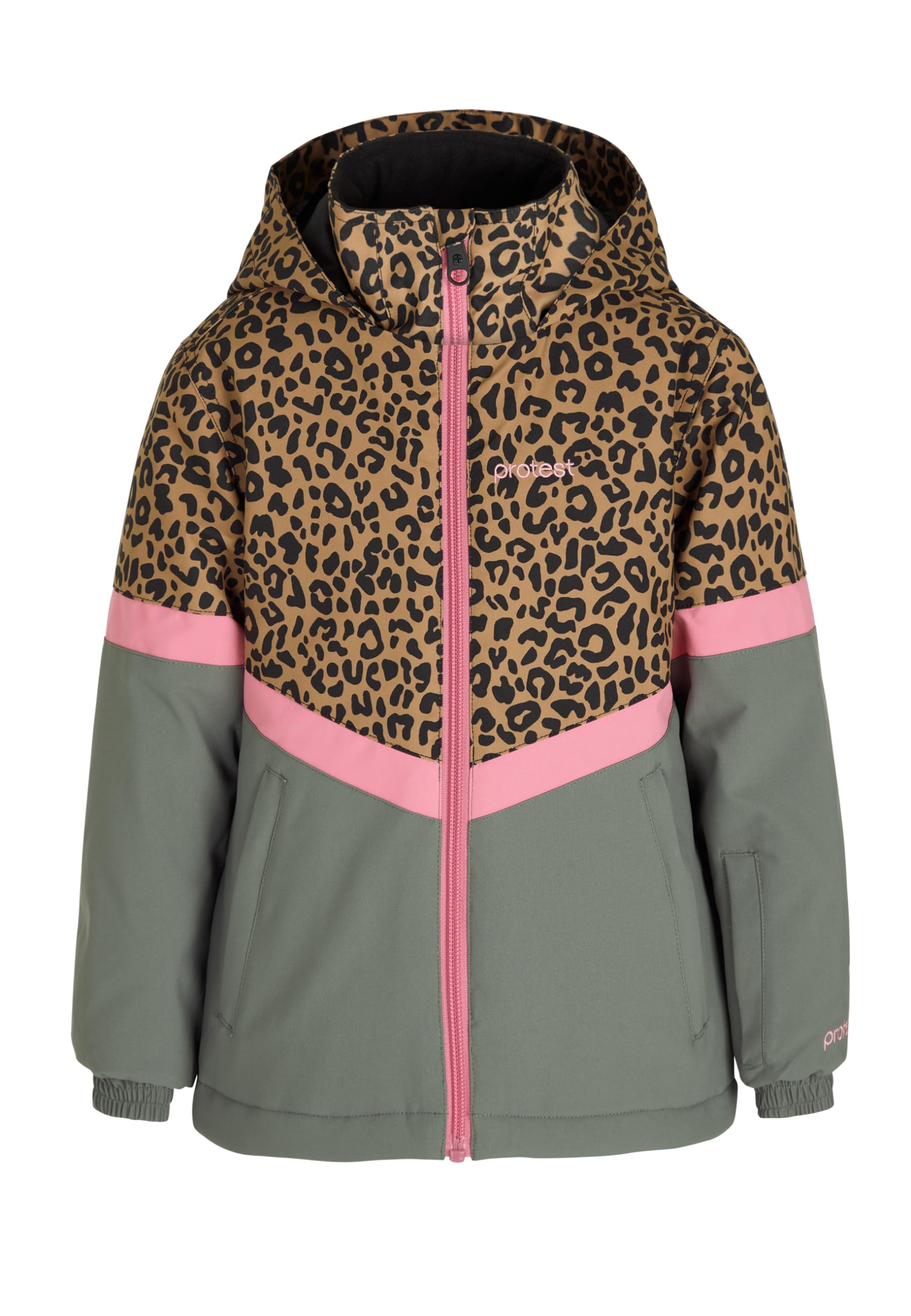 Protest Tod Girls, Toddler Girls Ski- Und Snowboardjacke PRTLILLY TD Fudgecamel 104