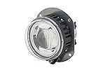 HELLA DE/LED Fernscheinwerfer - 90mm Performance L4060 - 12V / 24V - rund - Referenzzahl: 12.5 - SAE - glasklare Streuscheibe - glasklar - rechts/links - 1F0 011 988-021