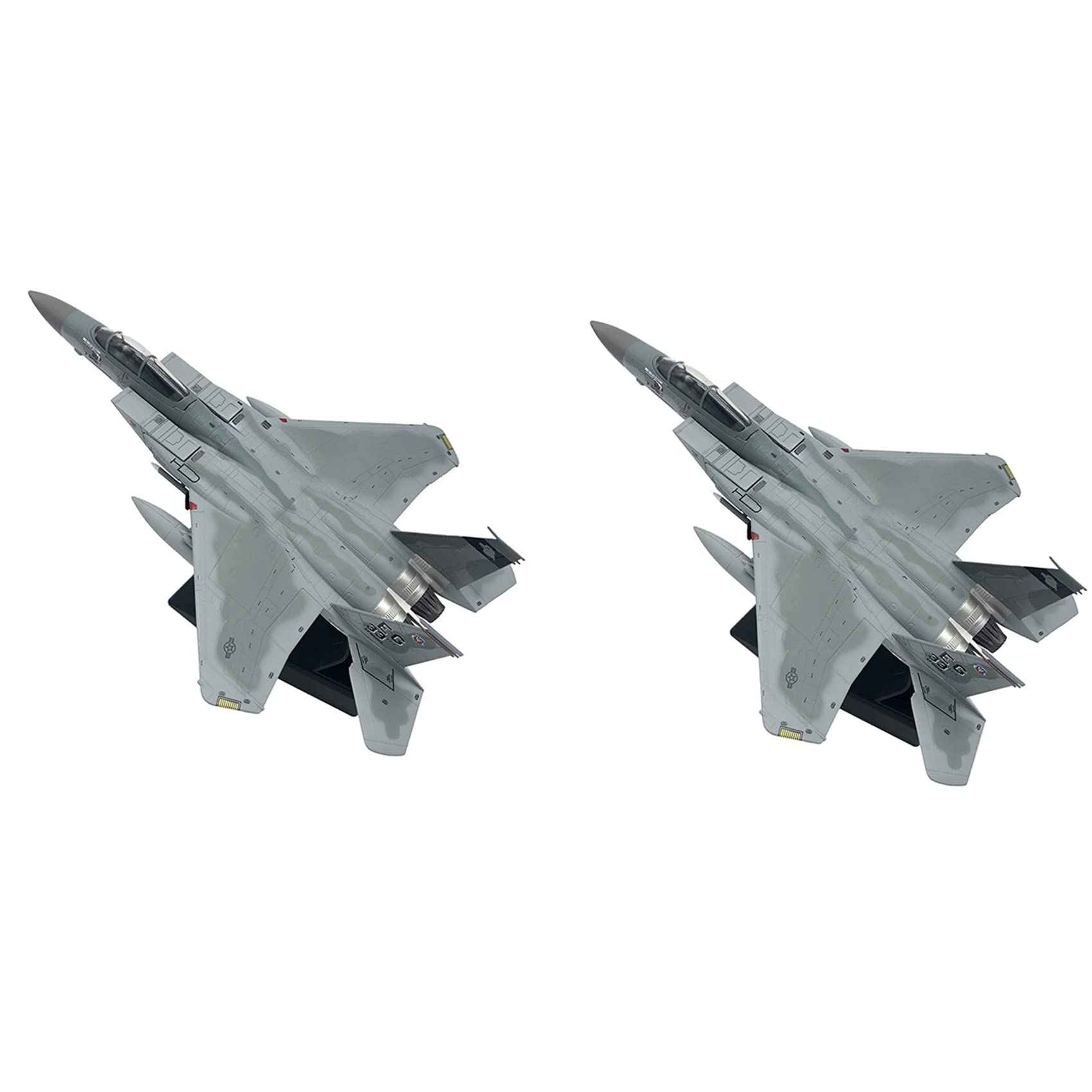 SICOSALT 2X 1/100 MaßStab Druckguss Flugzeuge F15 Eagle American Navy Flugzeuge Modell