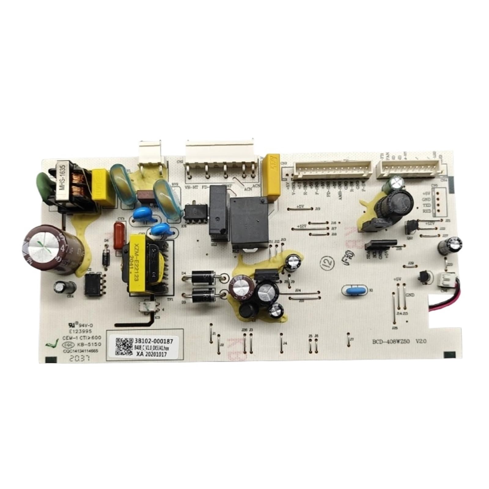 DEYIN Neue Control Board 3B102-000187 for Kühlschrank BCD-408WZ50 Schaltung PCB Kühlschrank Motehrboard Gefrierschrank Teile